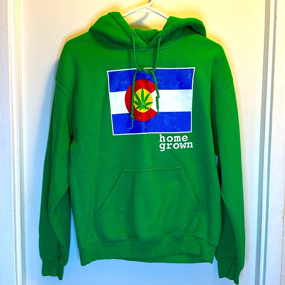 Green Home Grown Colorado Hoodie